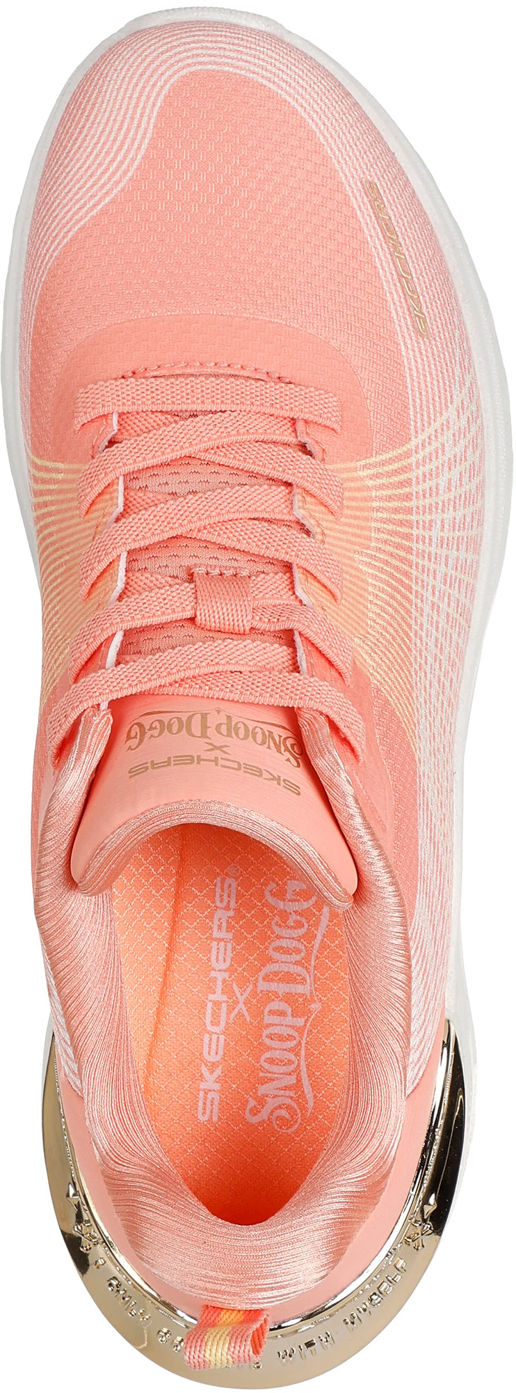 Skechers Snoop Ace Cyber Walker Women's Shoes - Orange - View 4