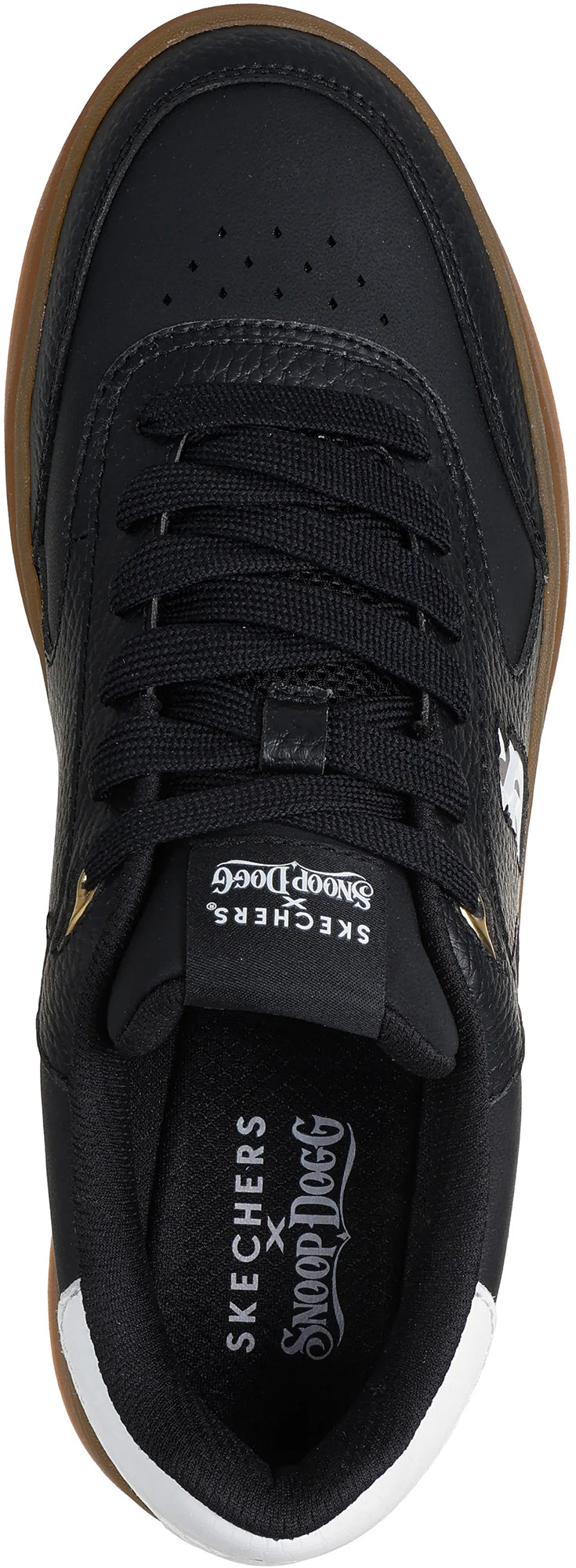 Skechers Snoop Dogg Courtside Cali Dudez Men's Shoes - Black - View 4