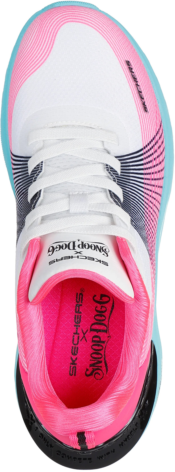 Skechers Snoop Ace Cyber Walker Women's Shoes - White - View 4
