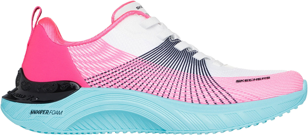 Skechers Snoop Ace Cyber Walker Women's Shoes - White - View 1