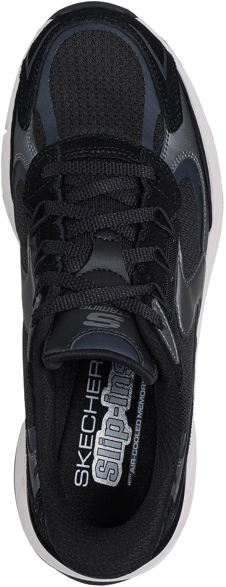 Skechers Stamina Sport Metallic Muse Women's Shoes - Black - View 4