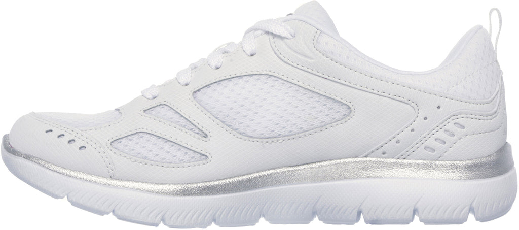 Skechers Summits Suited Women's Training Shoes - White - View 3