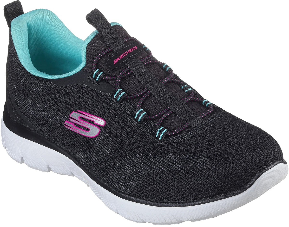 Skechers Summits New Nature Women's Training Shoes - Black - View 5