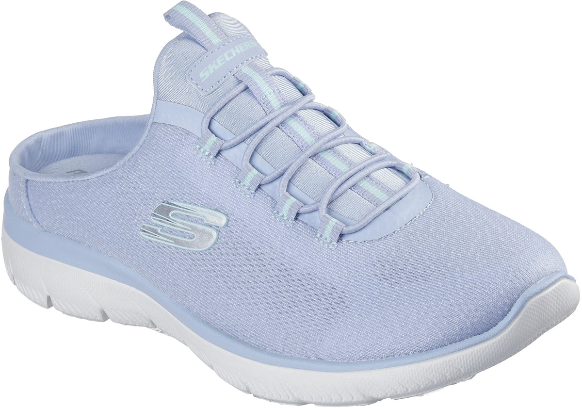 Skechers Summits Simply Sweet Backless Women's Shoes - Blue - View 5