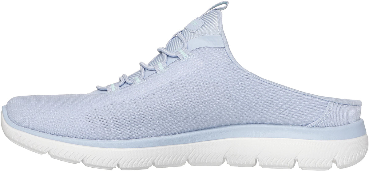 Skechers Summits Simply Sweet Backless Women's Shoes - Blue - View 3
