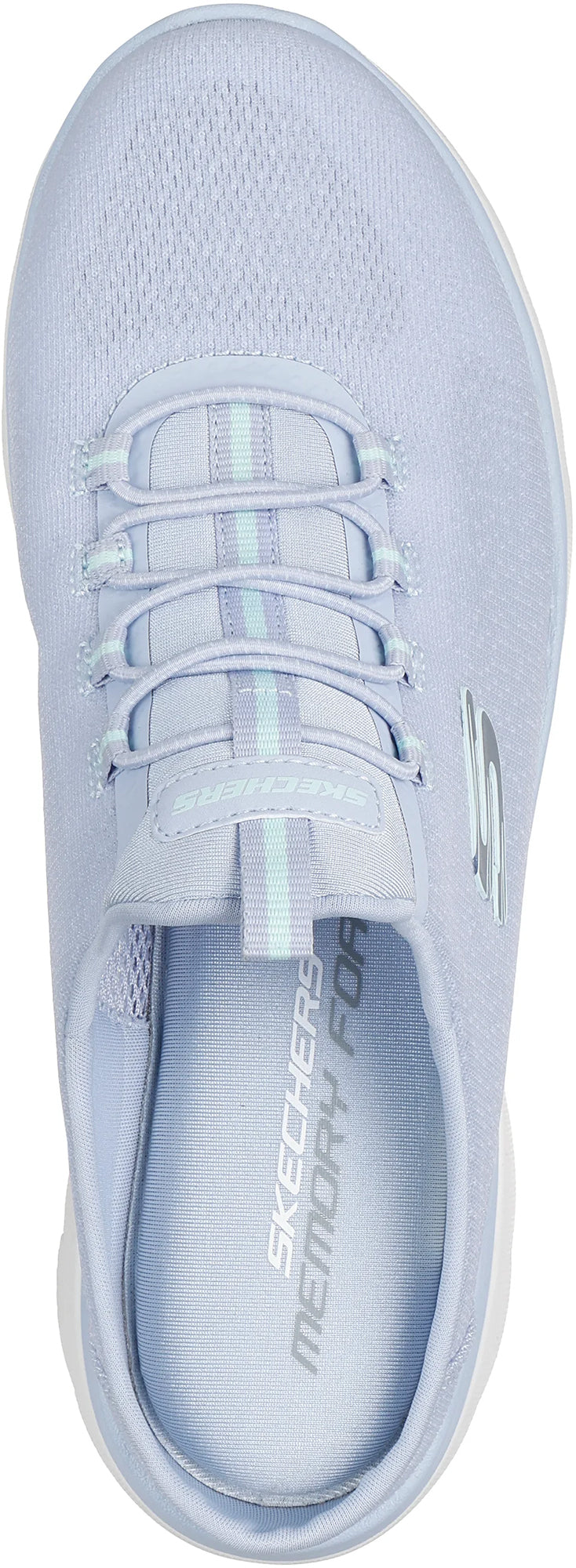 Skechers Summits Simply Sweet Backless Women's Shoes - Blue - View 4