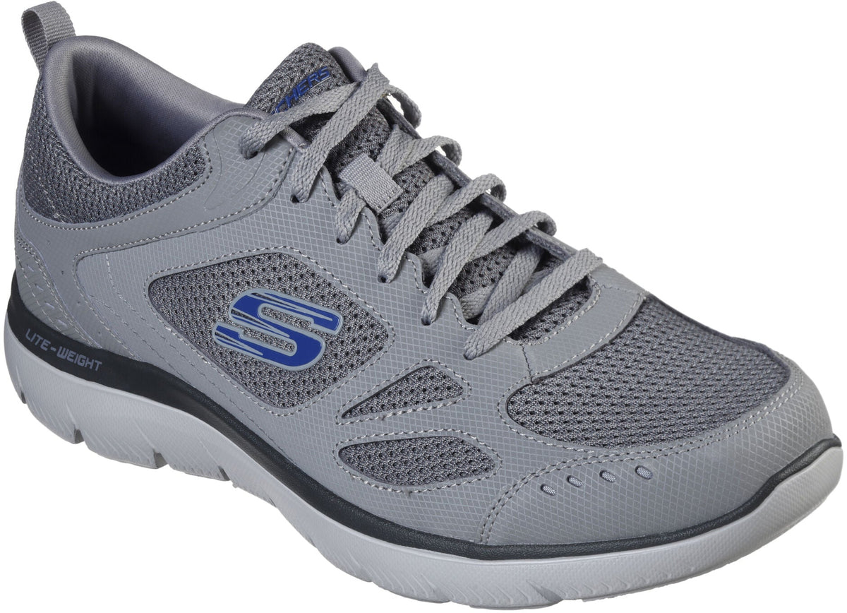 Skechers Summits South Rim Men's Training Shoes - Grey - View 5