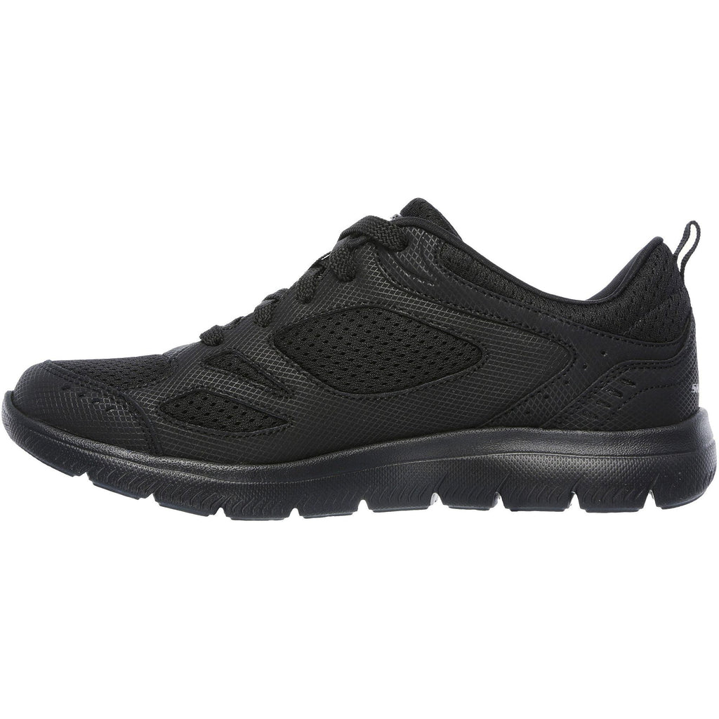Skechers Summits Suited Women's Training Shoes - Black - View 3