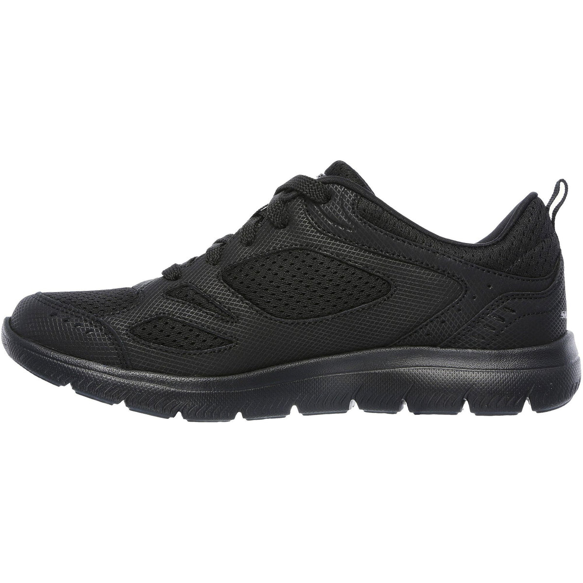 Skechers Summits Suited Women's Training Shoes - Black - View 3