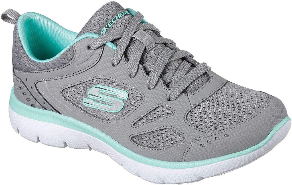 Skechers Summits Suited Women's Training Shoes - Grey - View 5