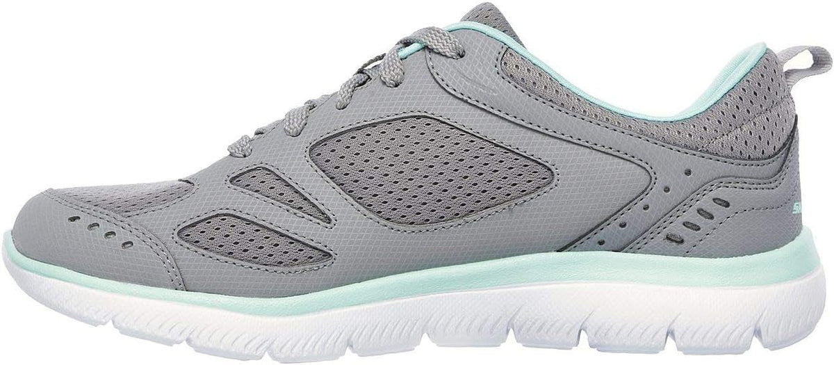 Skechers Summits Suited Women's Training Shoes - Grey - View 3
