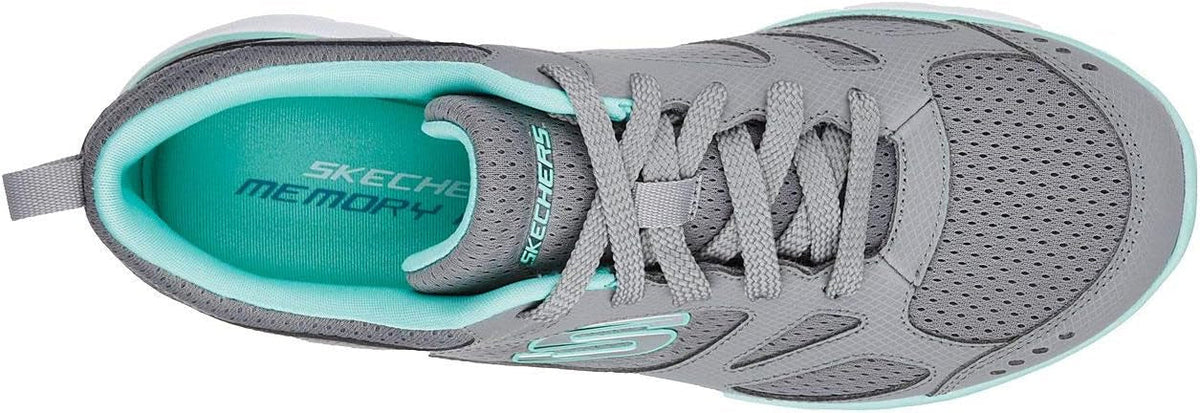 Skechers Summits Suited Women's Training Shoes - Grey - View 4