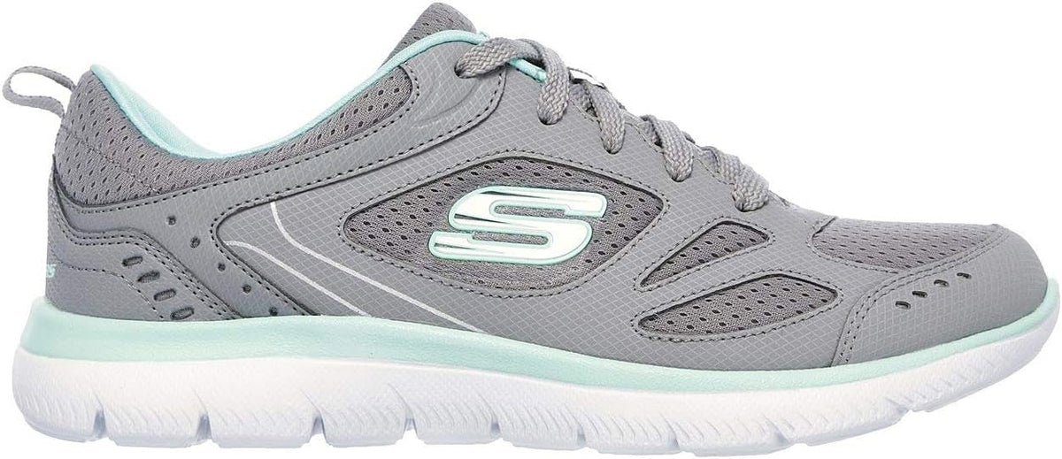 Skechers Summits Suited Women's Training Shoes - Grey - View 1