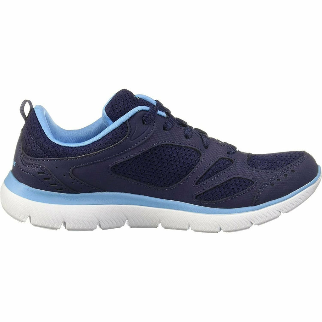 Skechers Summits Suited Women's Training Shoes - Navy - View 3