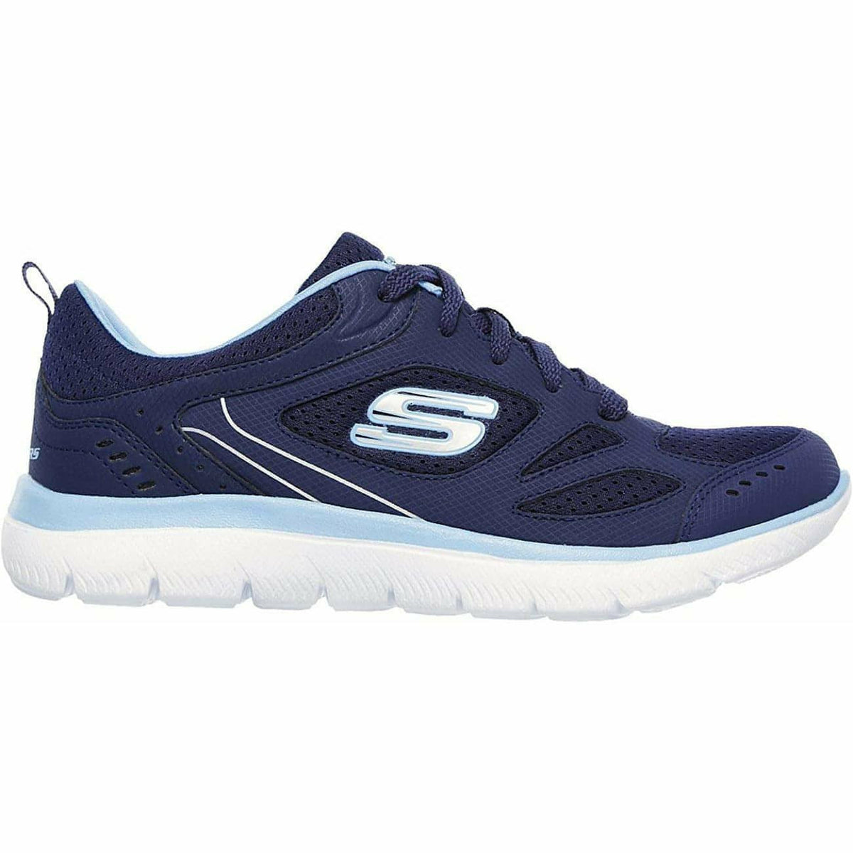 Skechers Summits Suited Women's Training Shoes - Navy - View 1