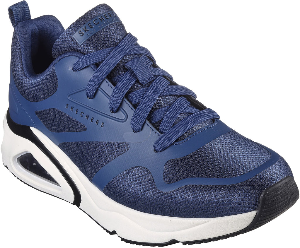 Skechers Tres-Air UNO Revolution-Airy Men's Shoes - Blue - View 5