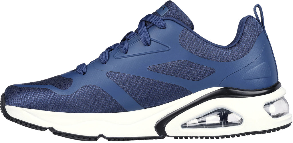 Skechers Tres-Air UNO Revolution-Airy Men's Shoes - Blue - View 3