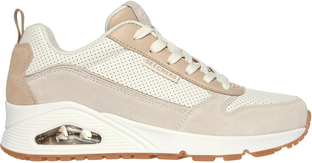 Skechers UNO 2 Much Fun Women's Shoes - Beige - View 1