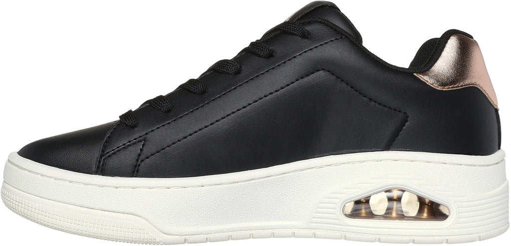 Skechers UNO Court Courted Air Women's Shoes - Black - View 3