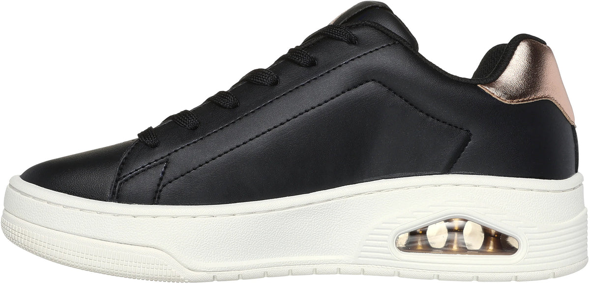 Skechers UNO Court Courted Air Women's Shoes - Black - View 3