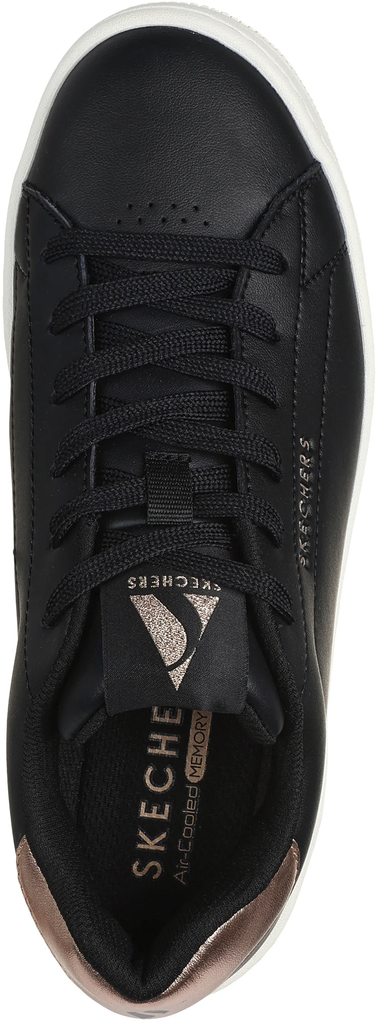 Skechers UNO Court Courted Air Women's Shoes - Black - View 4