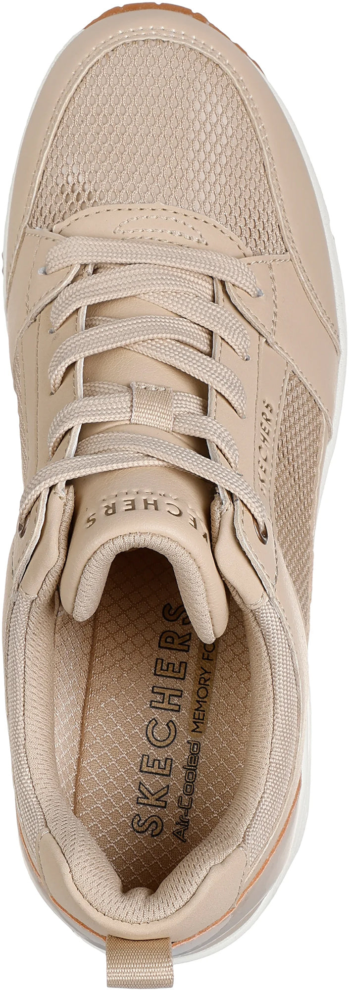 Skechers UNO Wedge Everything Nice Women's Shoes - Beige - View 4