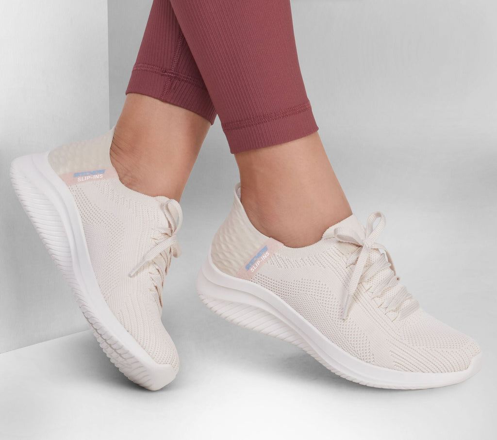 Skechers Ultra Flex 3.0 Brilliant Path Women's Training Shoes - Natural - View 6