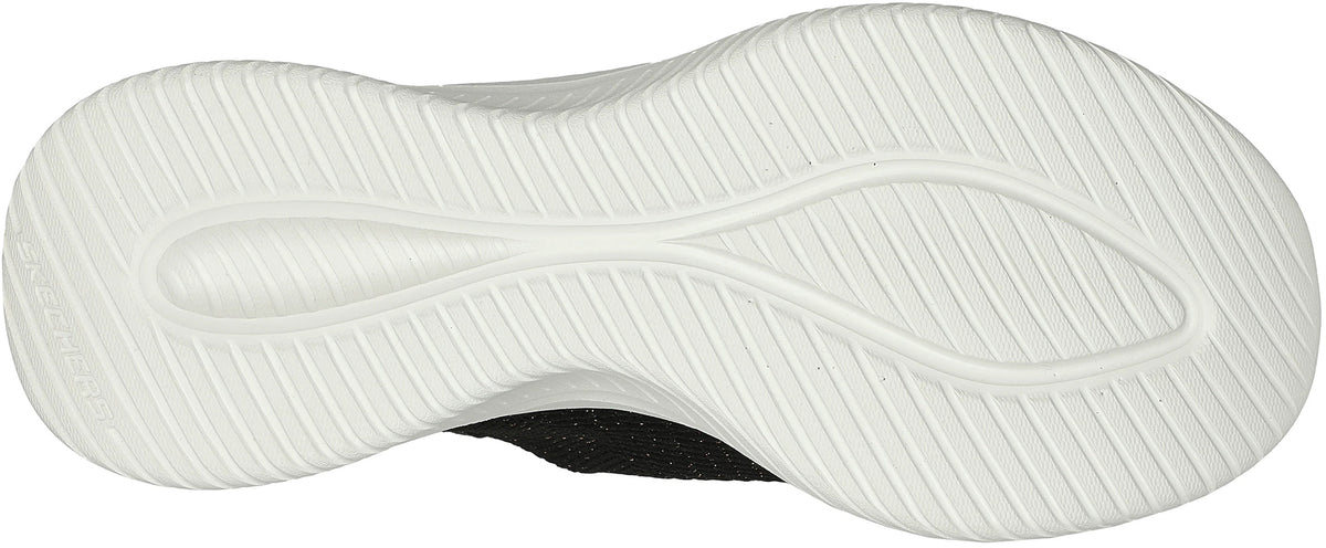 Skechers Ultra Flex 3.0 Glitter Me Women's Shoes - Black - View 2
