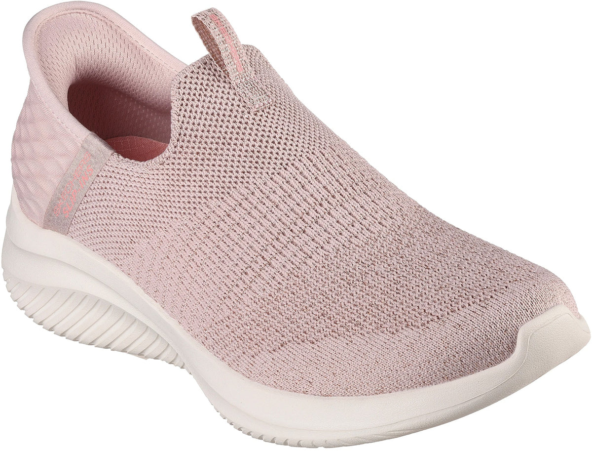 Skechers Ultra Flex 3.0 Glitter Me Women's Shoes - Pink - View 5