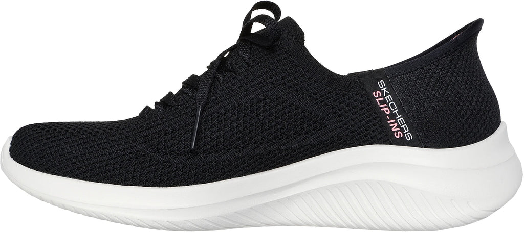 Skechers Ultra Flex 3.0 Morning Blossom Women's Shoes - Black - View 3