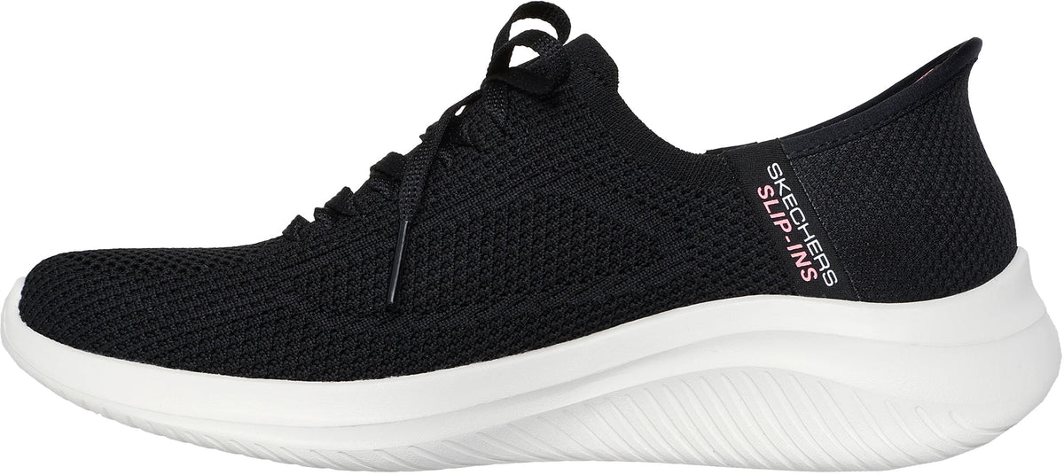 Skechers Ultra Flex 3.0 Morning Blossom Women's Shoes - Black - View 3