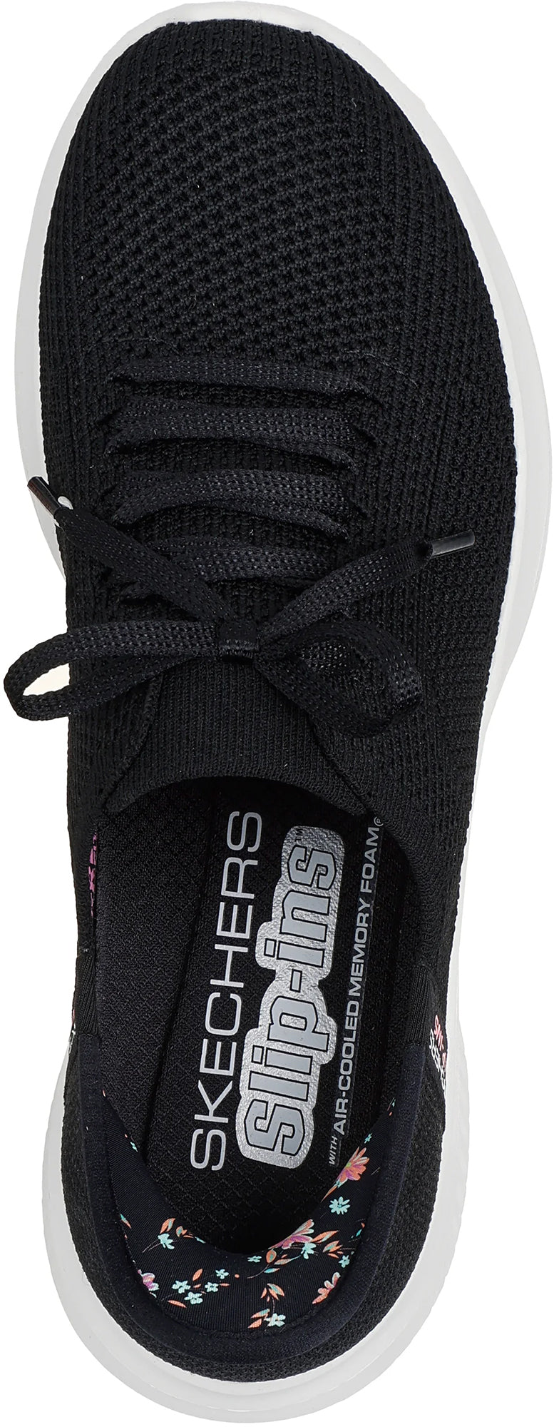 Skechers Ultra Flex 3.0 Morning Blossom Women's Shoes - Black - View 4