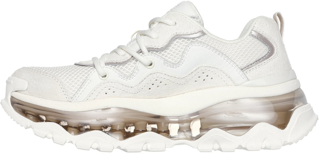 Skechers Uno Chaos Women's Trainers - White - View 3