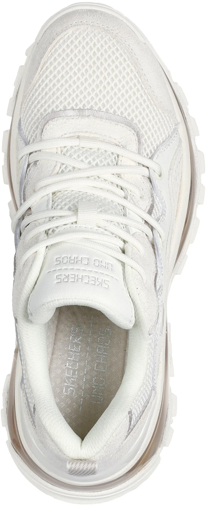 Skechers Uno Chaos Women's Trainers - White - View 4