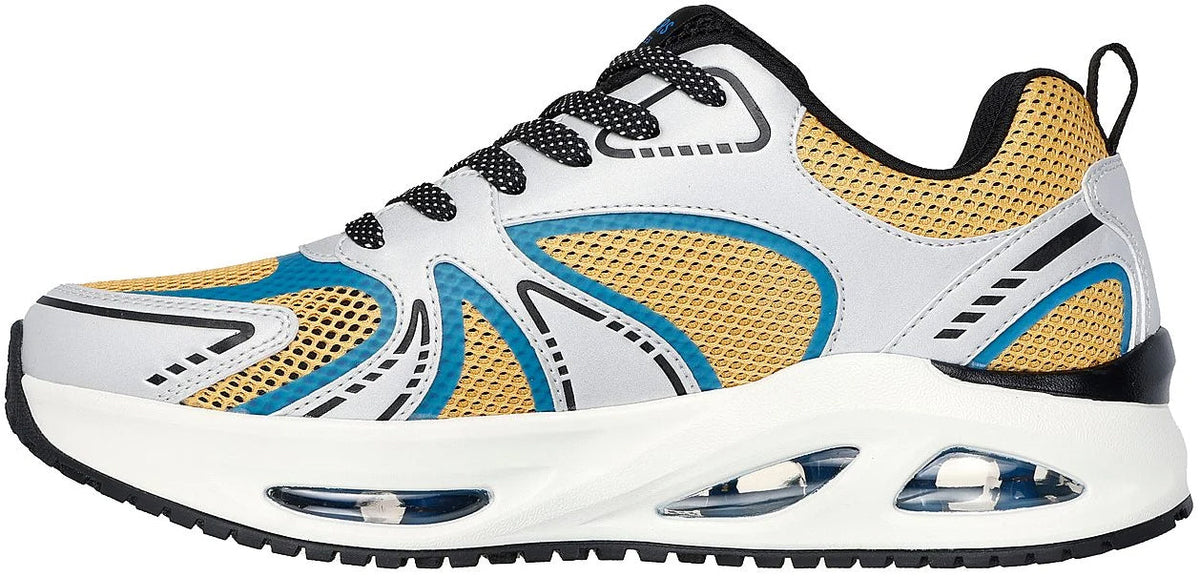 Skechers Uno Ego Aurair Men's Trainers - White - View 3