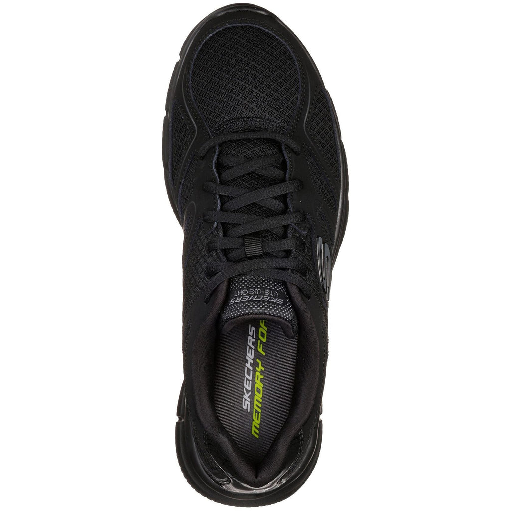 Skechers Satisfaction Flash Point Men's Training Shoes - Black - View 4
