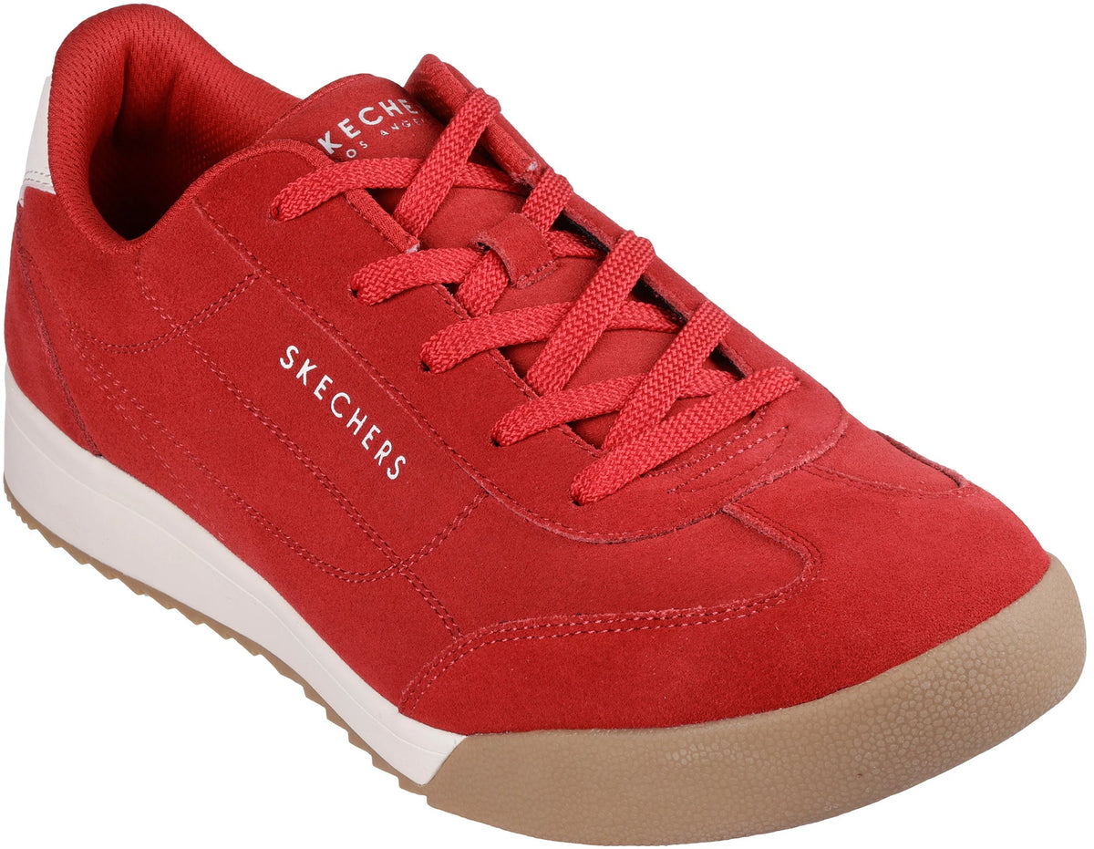 Skechers Zinger 2.0 Manzanilla Suede Men's Shoes - Red - View 5