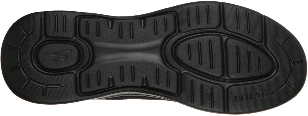 Skechers GO Walk Arch Fit Iconic EXTRA WIDE FIT Men's Walking Shoes - Black - View 2