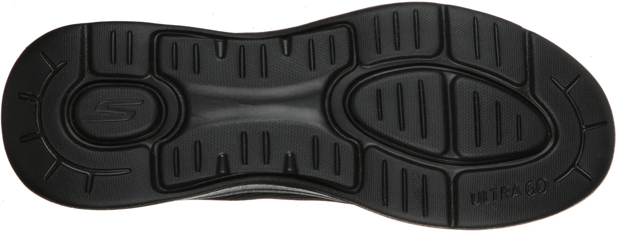 Skechers GO Walk Arch Fit Iconic EXTRA WIDE FIT Men's Walking Shoes - Black - View 2