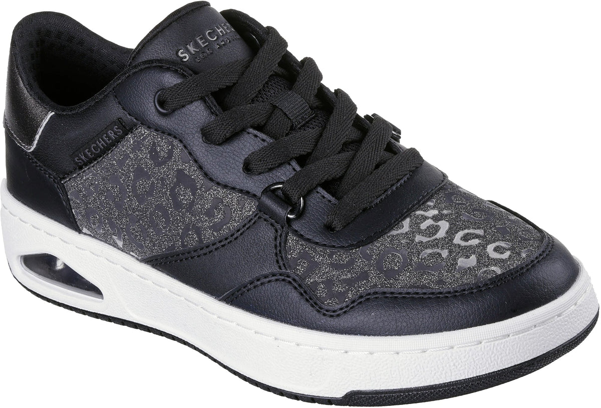 Skechers UNO CTL Subtle Shimmer Women's Shoes - Black - View 5