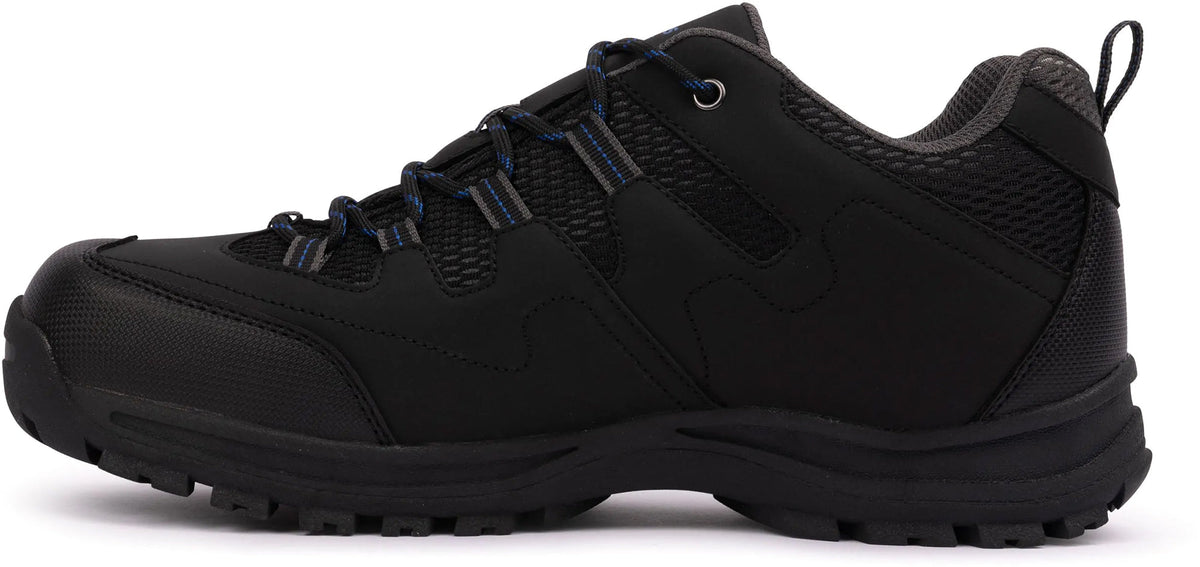 Trespass Finley Waterproof Men's Walking Shoes - Black - View 3