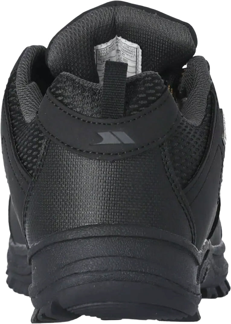 Trespass Finley Waterproof Men's Walking Shoes - Black - View 4