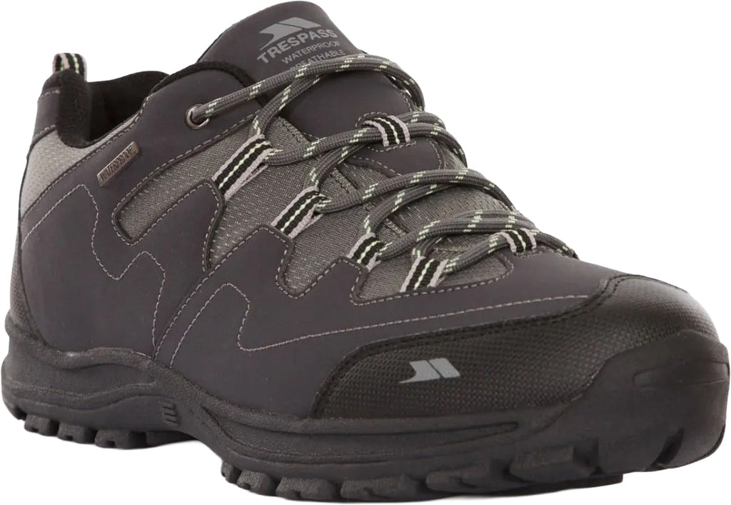 Trespass Finley Waterproof Men's Walking Shoes - Grey - View 5