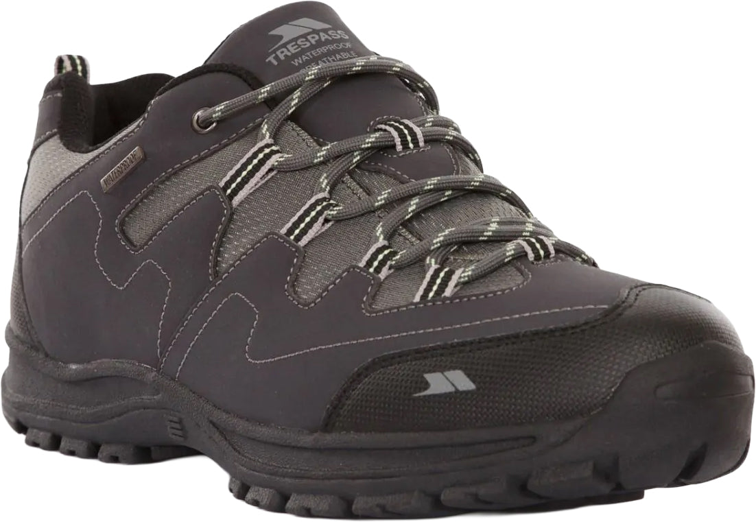 Trespass Finley Waterproof Men's Walking Shoes - Grey - View 5