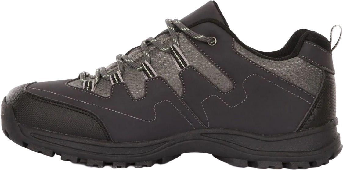 Trespass Finley Waterproof Men's Walking Shoes - Grey - View 3