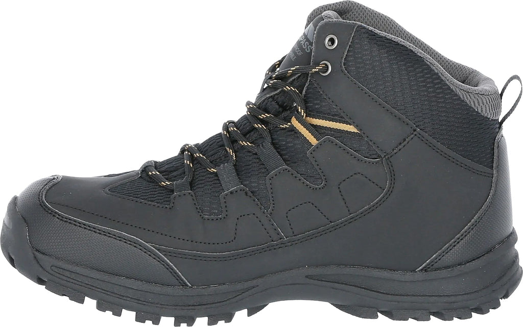 Trespass Finley Mid Waterproof Men's Walking Boots - Black - View 3