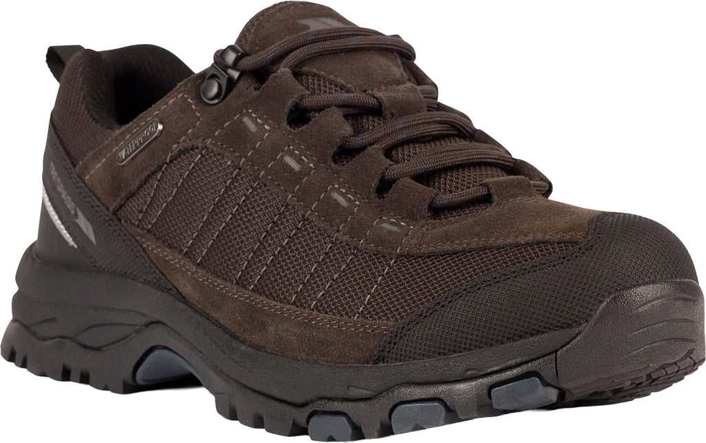Trespass Scrap Waterproof Men's Walking Shoes - Brown - View 4