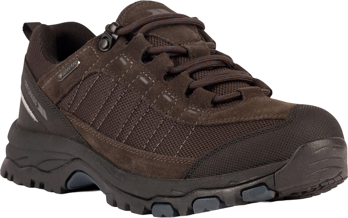 Trespass Scrap Waterproof Men's Walking Shoes - Brown - View 4