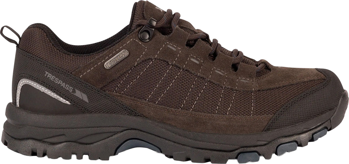 Trespass Scrap Waterproof Men's Walking Shoes - Brown - View 1
