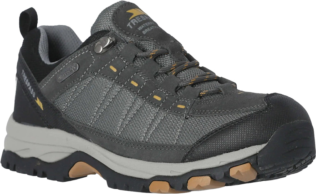 Trespass Scrap Waterproof Men's Walking Shoes - Grey - View 5